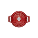 Mini Cocotte Cast Iron Casserole 10cm 250ml - Red (Second grade) - 7