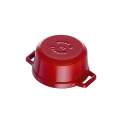 Mini Cocotte Cast Iron Casserole 10cm 250ml - Red (Second grade) - 5