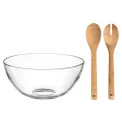 Set Bowl 26cm + Salad Spoons - 1