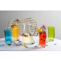 Set of 4 Swing Glasses with Pitcher - Colorful - 12