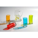 Set of 4 Swing Glasses with Pitcher - Colorful - 5