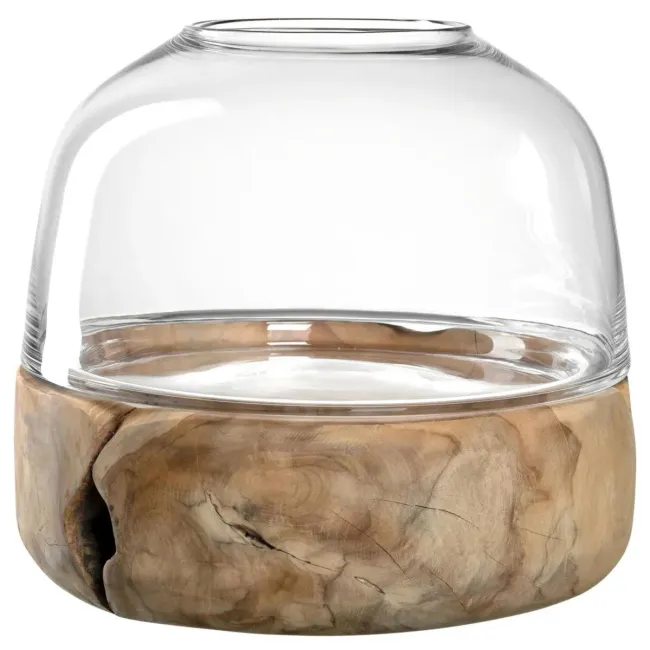 Lampion teakwood 26cm