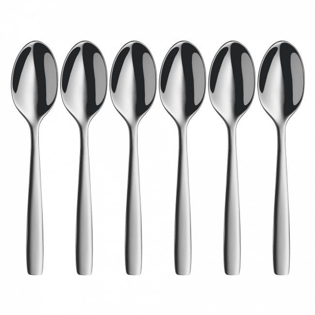 Set of 6 Prego Espresso Spoons (Matte) - 1