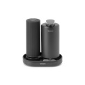 Set of 2 SinkStyle Mineral Infinite Grey Dish Soap Dispensers - 1