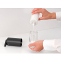 SinkStyle 200ml Mineral Infinite Grey Liquid Soap Dispenser - 3