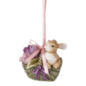 Hanging Ornament Annual Rabbit 2022 8cm - 1