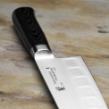 Tamahagane SAN Black VG-5 Grooved Santoku Knife 17.5 cm - 3