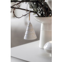 Winter Glow Hanging Ornament 8cm Christmas Tree - 2