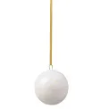 Winter Glow Hanging Ornament 6.2cm Bauble - 1
