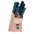 Set of 5 Classic Line Knives with Block + Sharpener