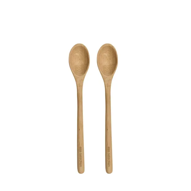 Komplet 2 łyżek Wood 15cm nature