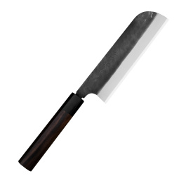 Nóż Shirogami Black Oktagon 18cm Kamagata Usuba