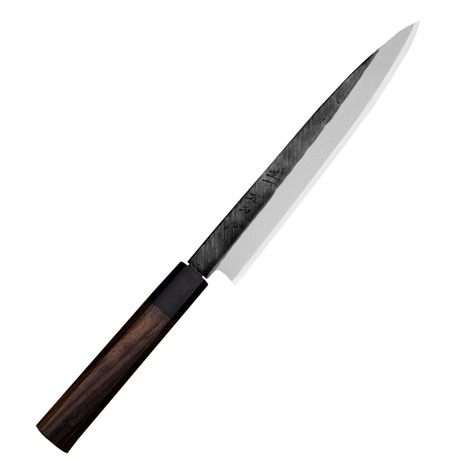 Nóż Shirogami Black  21cm Yanagi - 1