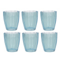 Amami Glass Set 6 pieces 320ml Aquamarine - 1