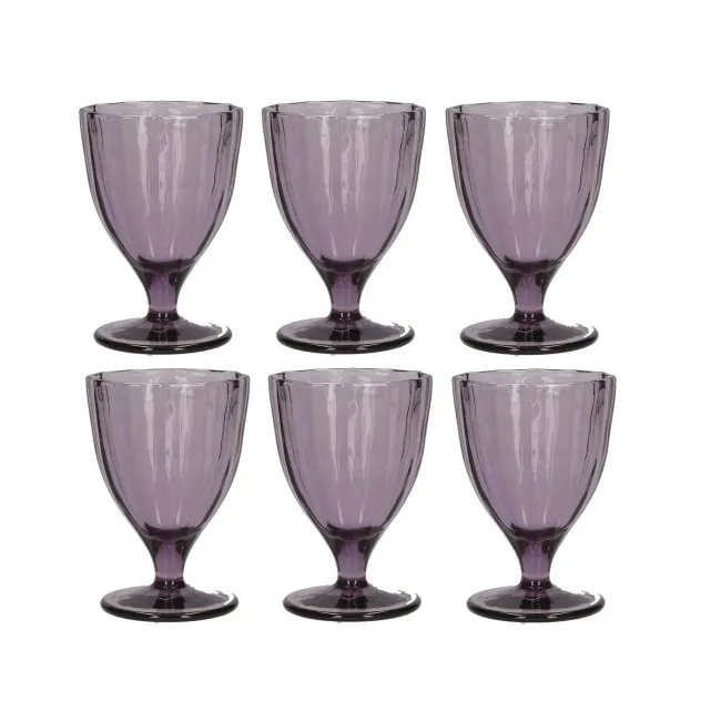 Zestaw 6 kieliszków Amami 300ml Amethyst