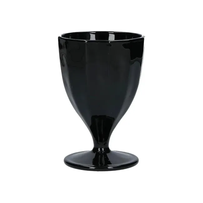 Zestaw 6 kieliszków 300 ml czarny