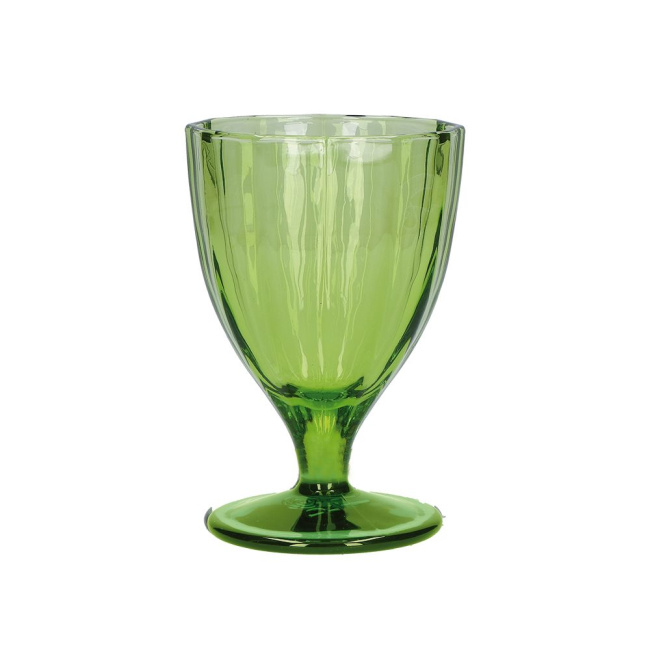 Green Wine Glass Set 6 pieces 300ml