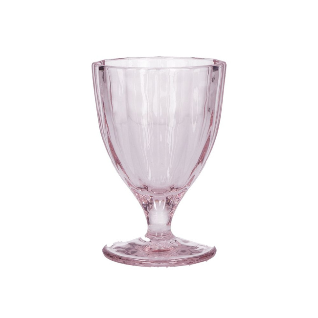 Light Pink Wine Glass Set 6 pieces 300ml - 1