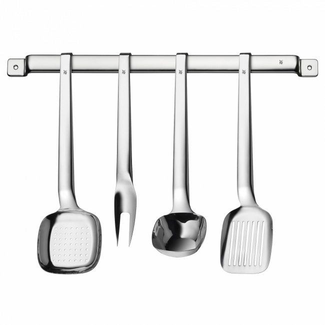 Set of 4 Chef's Edition Kitchen Tools on Holder - 1