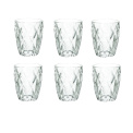 Diamond Glass Set 270ml - 6 pieces - 1