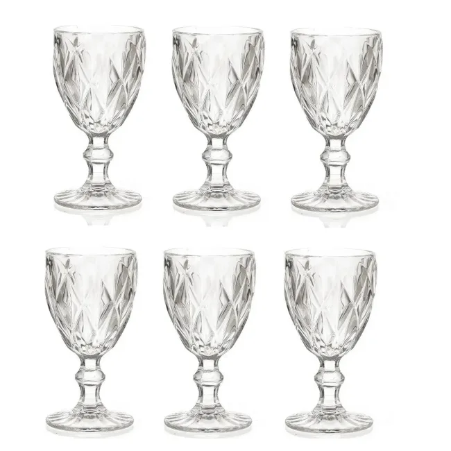 Zestaw 6 kieliszków Diamond 250 ml