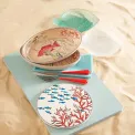 Zestaw 2 półmisków Sea Life 24x15cm owalnych z melaminy - 3