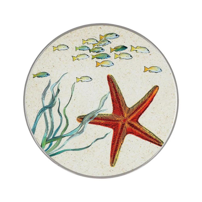 Sea Life Starfish Placemat 20cm (melamine)