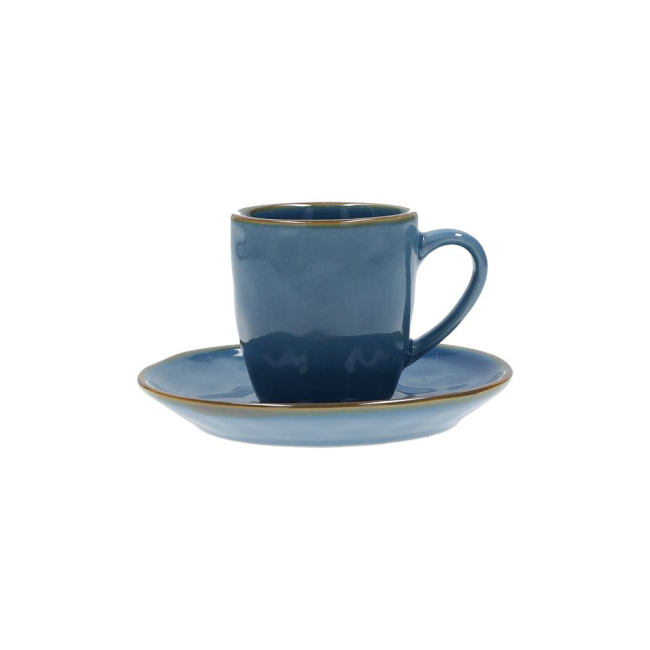 Concerto Espresso Cup Set with Saucers 90ml - 1