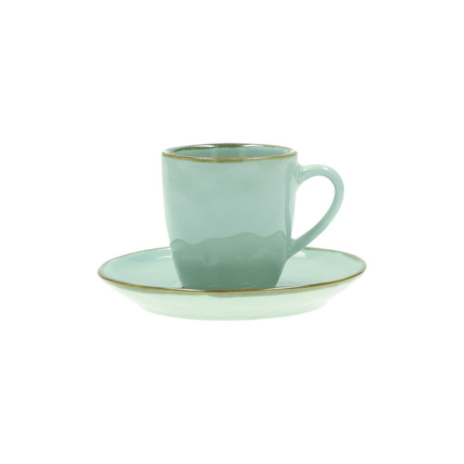 Set of 6 Espresso Cups with Saucers Concerto 90ml