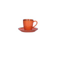 Set of 6 Concerto Espresso Cups with Saucers 90ml