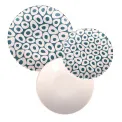 Zestaw Sea Stones talerzy dla 6 osób (18 elementów) - 1
