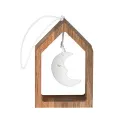 Moon-shaped Christmas tree ornament - 1
