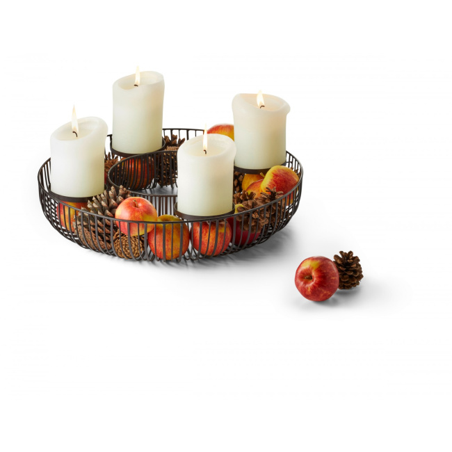 S Advent Candle Holder - 1