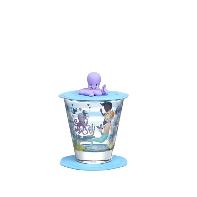 Szklanka Bambini 215ml morze + akcesoria - 1