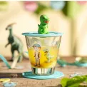 Bambini Glass Dino 215ml + Accessories - 3