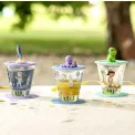 Bambini Glass Dino 215ml + Accessories - 2