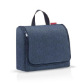 Toiletbag 4l XL Herringbone Dark Blue Cosmetic Bag