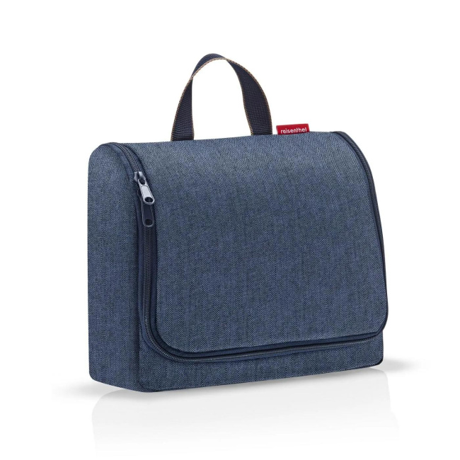 Kosmetyczka Toiletbag 4l XL herringbone dark blue