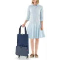 Foldabletrolley 30l Herringbone Dark Blue Cart - 4