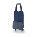 Foldabletrolley 30l Herringbone Dark Blue Cart - 1