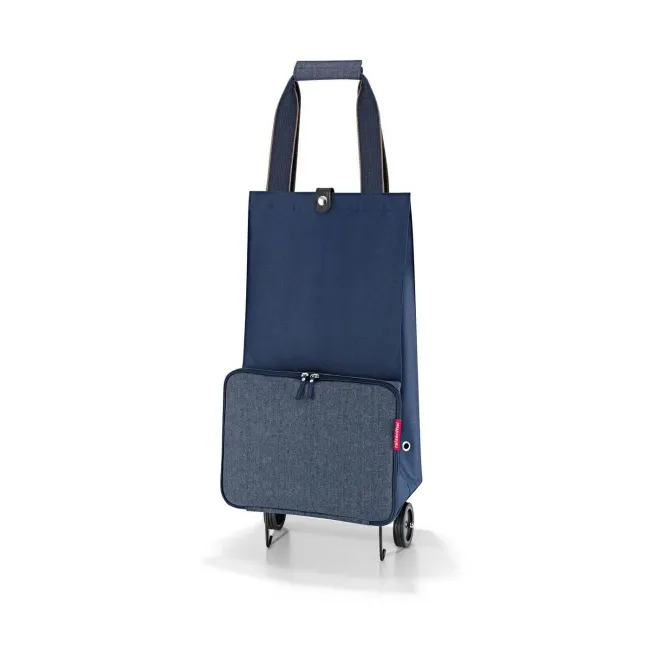 Foldabletrolley 30l Herringbone Dark Blue Cart - 1