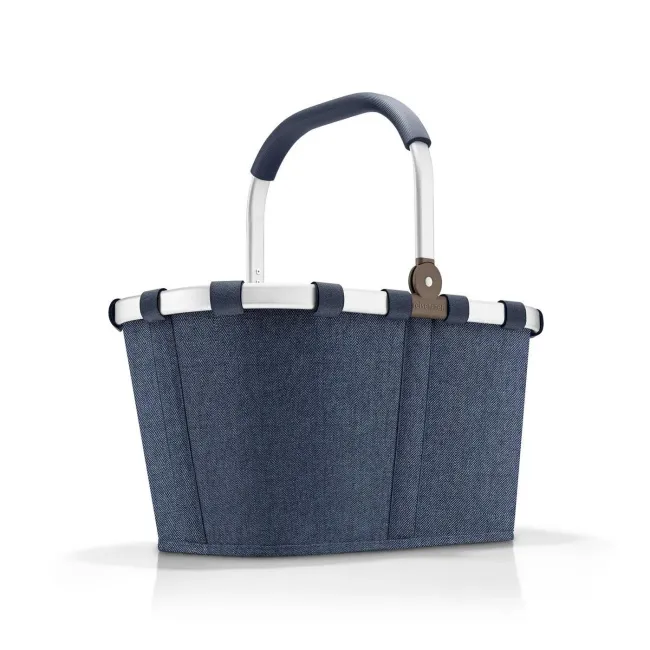 Carrybag 22l Herringbone Dark Blue Basket - 1