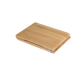 Deska do krojenia Torino dwustronna z drewna bukowego 30x20cm