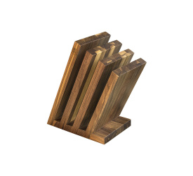 Blok magnetyczny Venezia z drewna orzechowego na 9 elementów