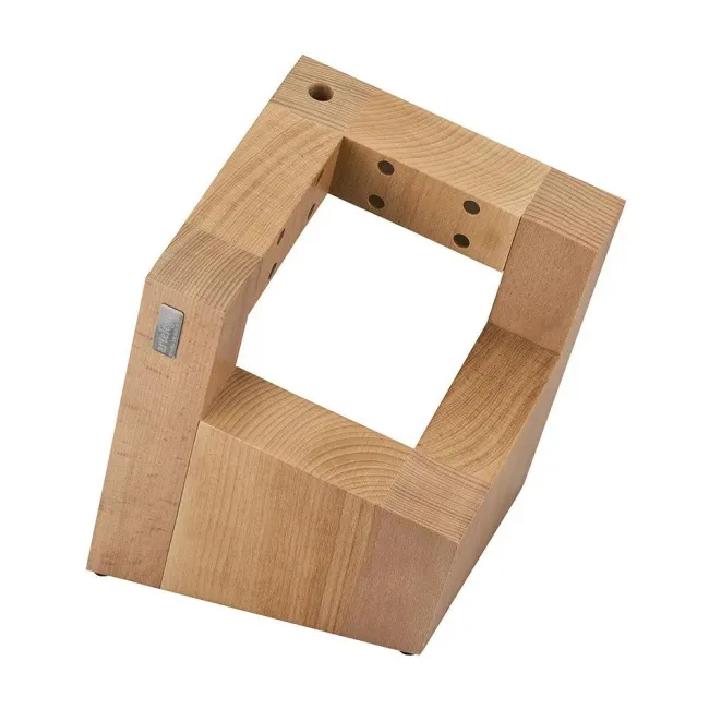Stojak na noże Pisa magnetyczny z drewna bukowego