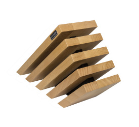 Blok magnetyczny Venezia z drewna bukowego na 14 elementów