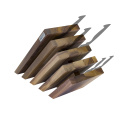 Blok magnetyczny Venezia z drewna orzechowego na 14 elementów - 3