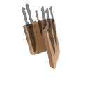 Magnetyczny blok na noże Grand Prix z drewna bukowego - 4