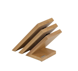 Blok magnetyczny Venezia z drewna bukowego na 6 noży