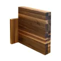 Magnetic Knife Block for 10 Knives in Walnut Wood - 2